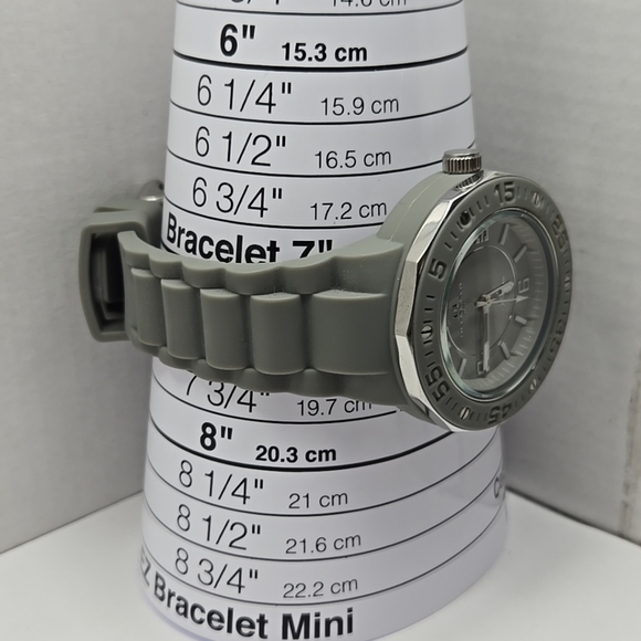 Oceanaut OC0226 Men's Watch Stainless Steel Silicone Quartz 3ATM New Battery - Picture 6 of 10